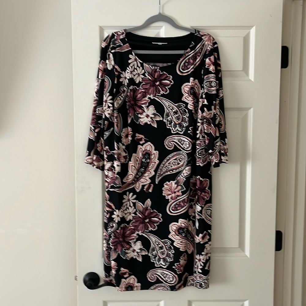 Sandra Darren Dress. size 1x. New w/o tags.
